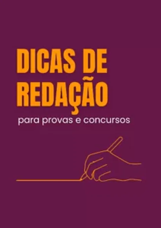 Capa do e-book Dicas de Redação