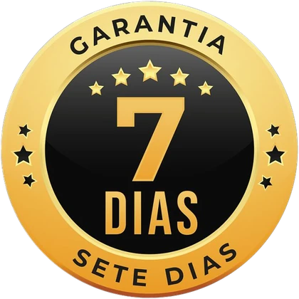 Selo de garantia de 7 dias